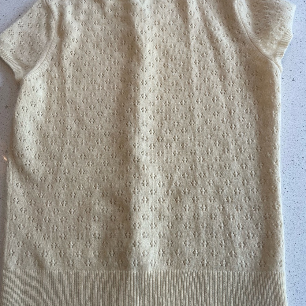 Yellow Barney's Short Sleeve Cardigan - Picture 2 of 8